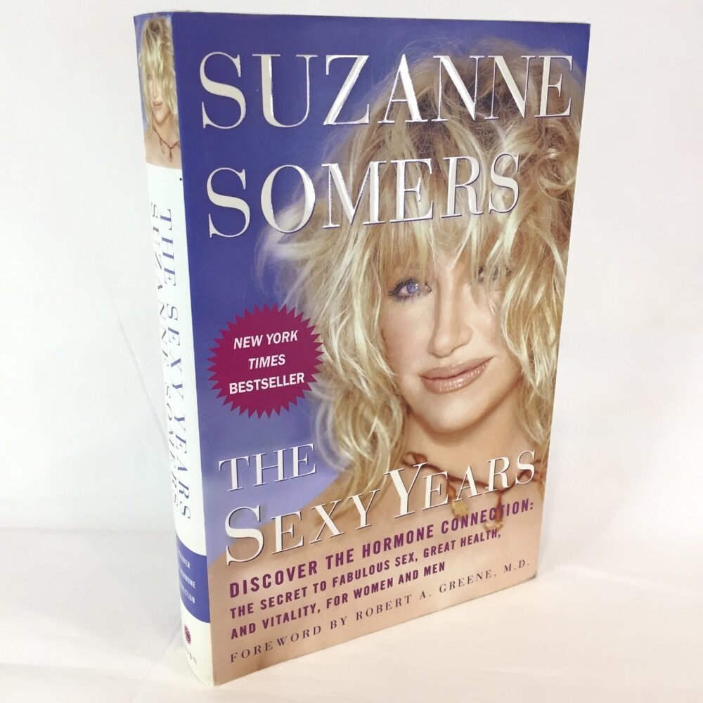 Suzanne Somers (3s Company Actress) The Sexy Years Book Hardcover  First Edition